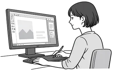 これまでのデザイナーは、自分のスキルや経験をもとに、ゼロからデザインを制作する。