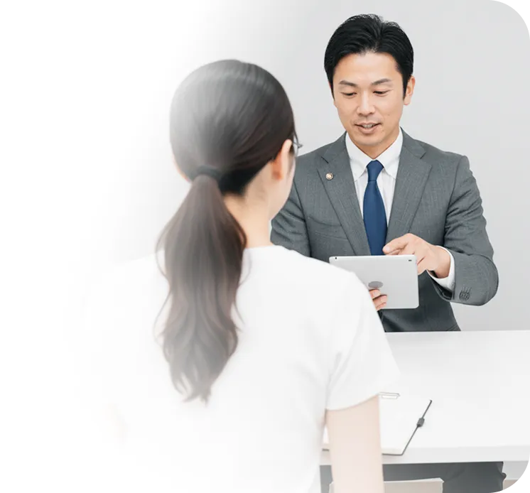 キャリア相談をする受講生
